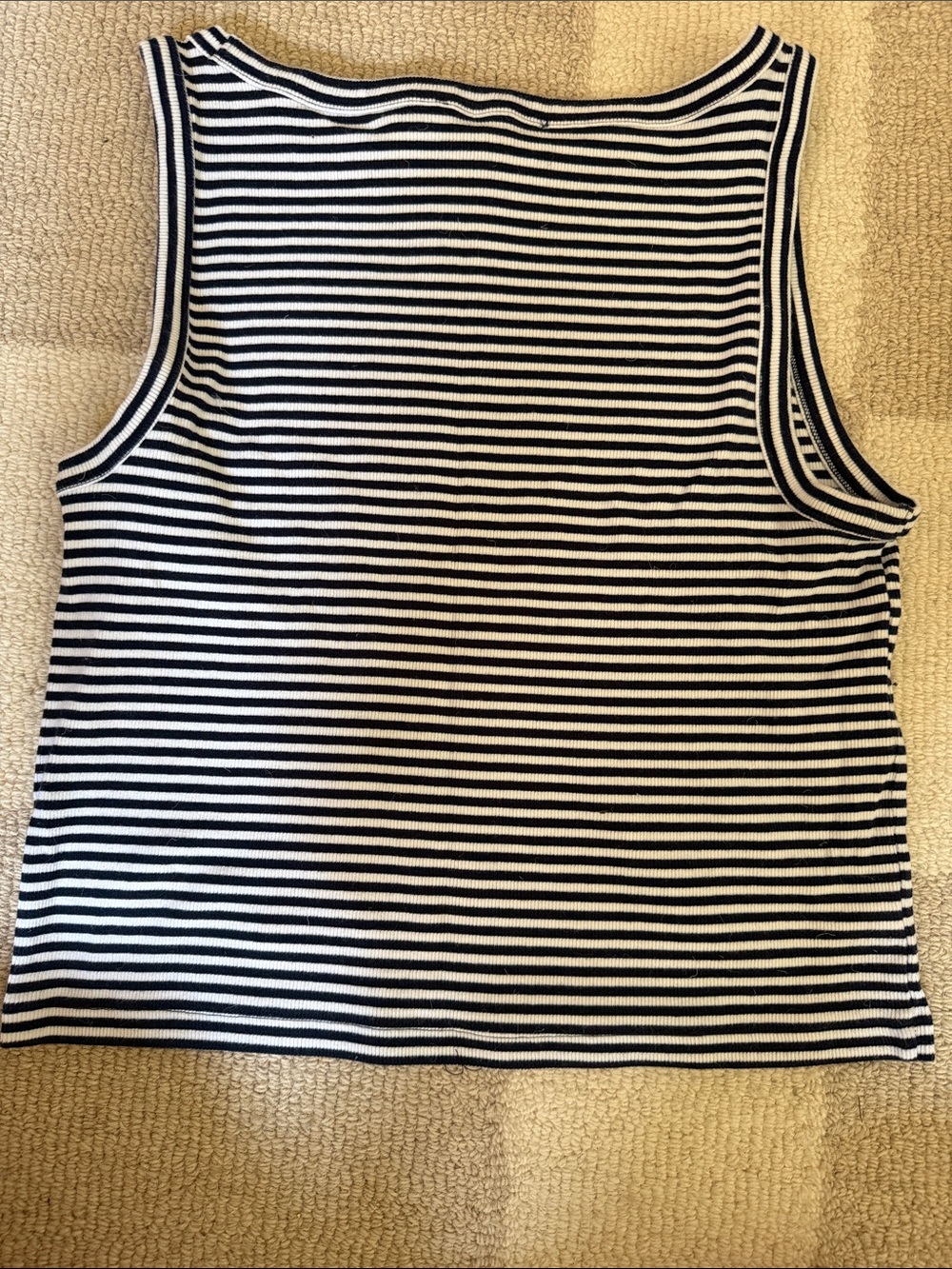 LOFT Striped Ribbed Tank - Picture 4 of 4